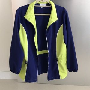 Speedo zippered wind breaker